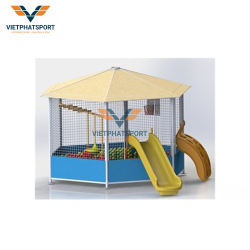 NHÀ BÓNG, VÁCH LEO, CẦU TRƯỢT NIK7905