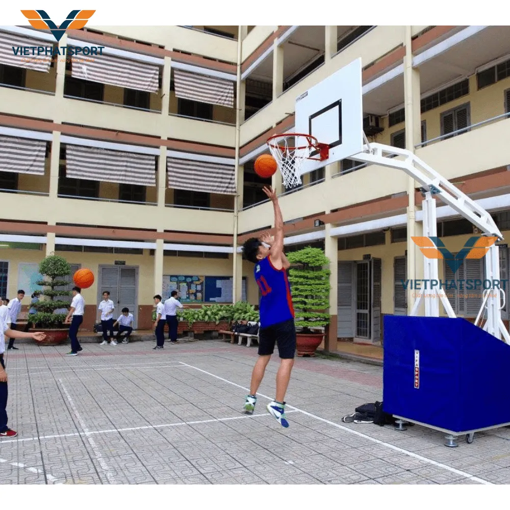 TRỤ BÓNG RỔ THI ĐẤU XẾP GỌN 801870