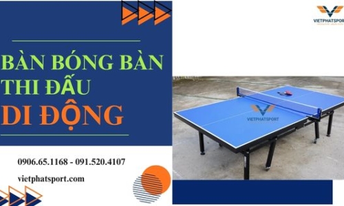 Bàn Bóng Bàn Thi Đấu Di Động