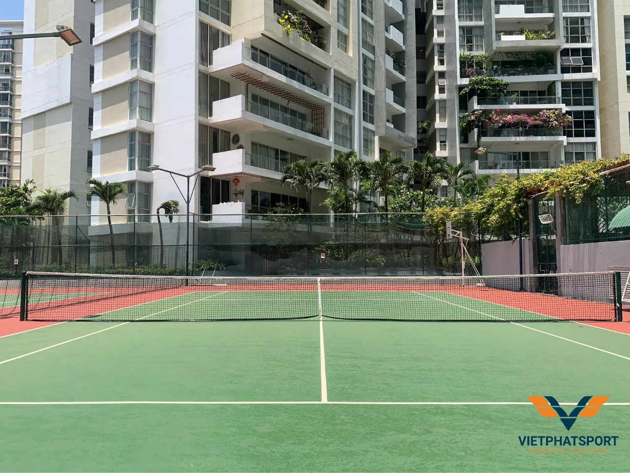 Chung cư Estella, TP. HCM trang bị các Thiết bị sân Tennis