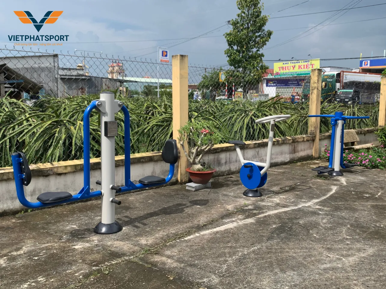 Dự án lắp đặt thiết bị công viên ngoài trời đã về tới các ấp của Xã Đăng Hưng Phước, Tiền Giang