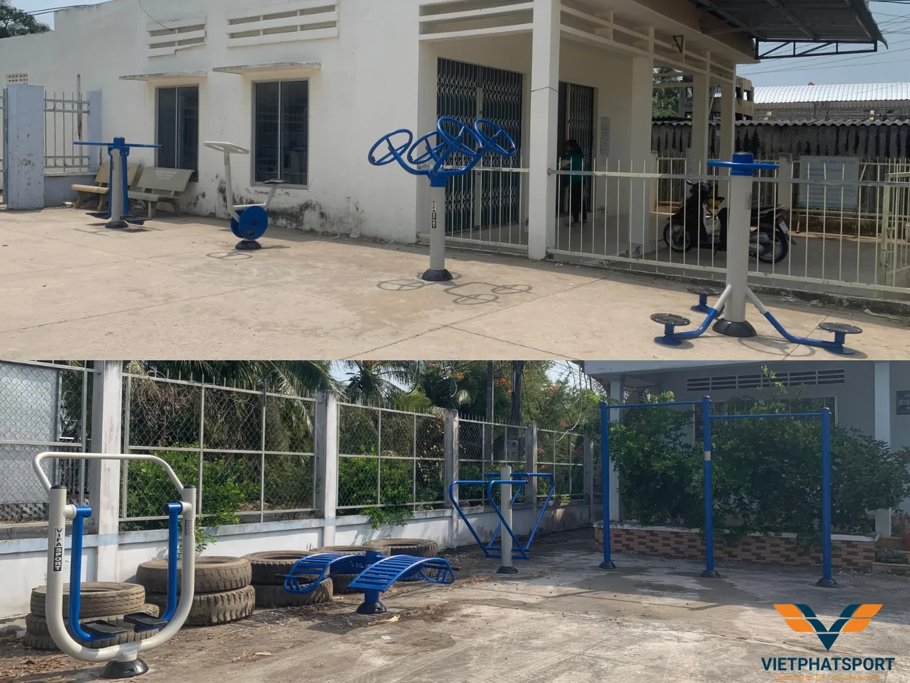 Hoàn Thành Lắp Đặt Máy Tập Công Cộng Tại Xã Bình Phục Nhứt