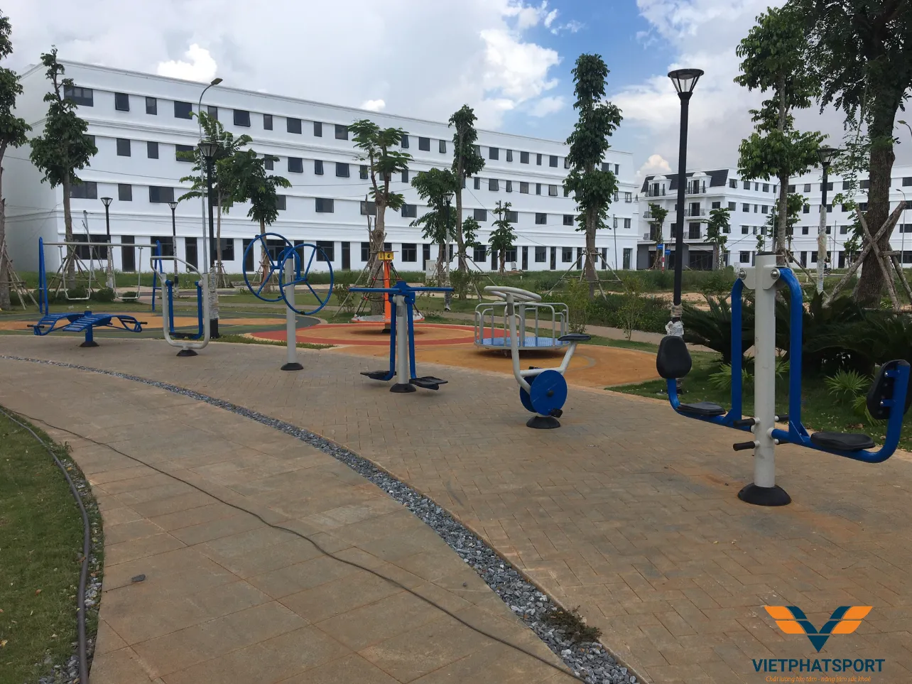 Khu đô thị STC Long Thành trang bị thiết bị thể thao ngoài trời