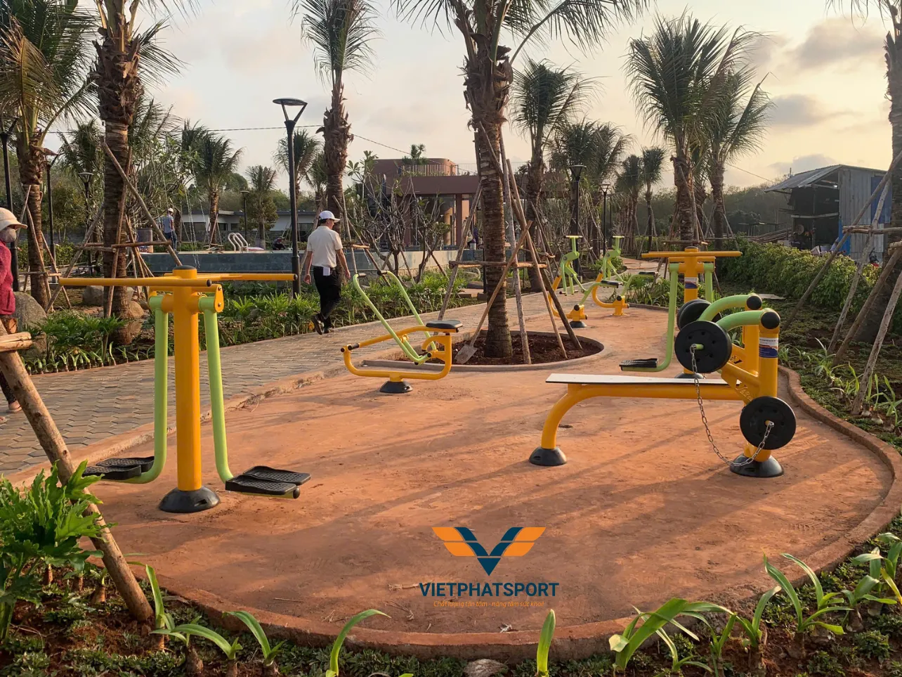 Thiết bị thể thao ngoài trời tại dự án Lumian Village