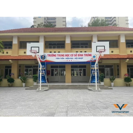 Trường Bình Trưng, TP. HCM Lắp Đặt Trụ Bóng Rổ Và Trụ Bóng Chuyền