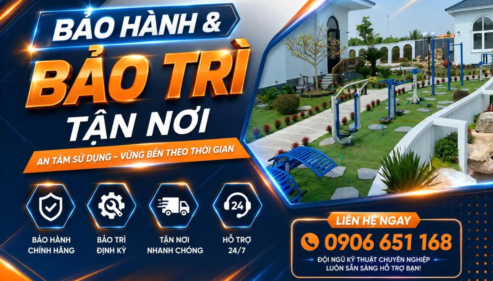 Bảo hành & Bảo trì tận nơi