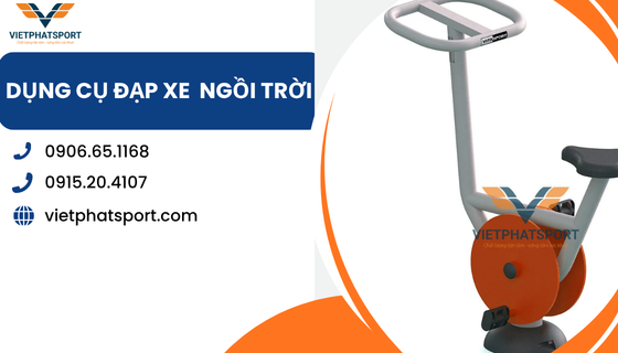 Máy Đạp Xe Ngồi Trời Cho Công Viên 