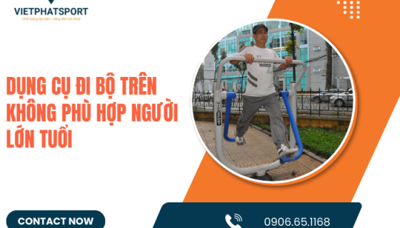 Dụng Cụ Đi Bộ Trên Không Phù Hợp Người Lớn Tuổi