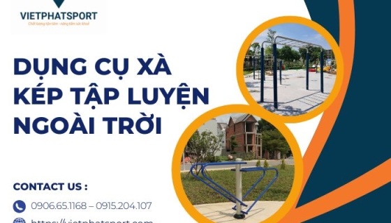 Dụng Cụ Xà Kép Tập Luyện Ngoài Trời