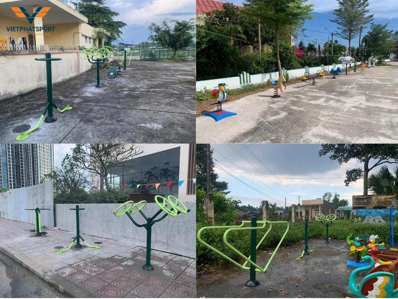 Sở VHTT&DL tỉnh Bình Thuận đầu tư dụng cụ thể thao ngoài trời cho 4 xã trên địa bàn