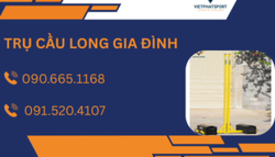 Trụ Cầu Lông Cho Trường Học 