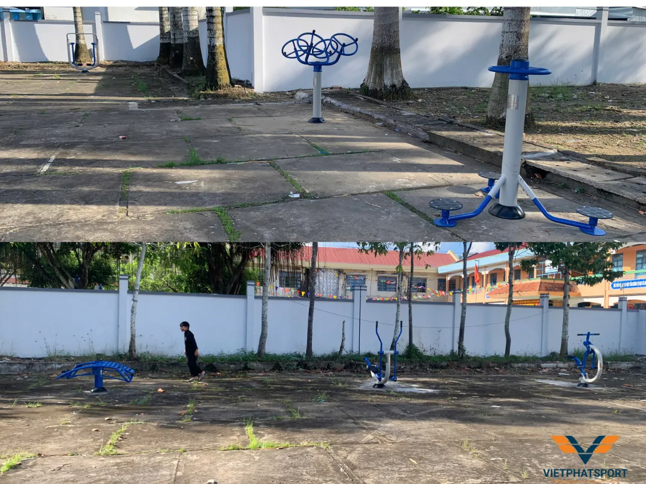 UBND Xã Phú Vĩnh Đông, Bạc Liêu Trang Bị Máy Tập Công Viên