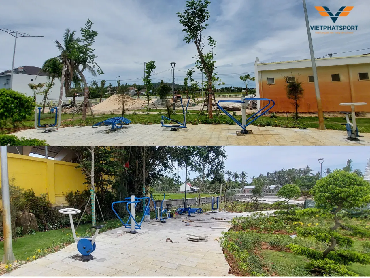 Xã Xuân Cảnh, Đắk Lắk lắp đặt Thiết bị thể thao ngoài trời cho 2 công viên
