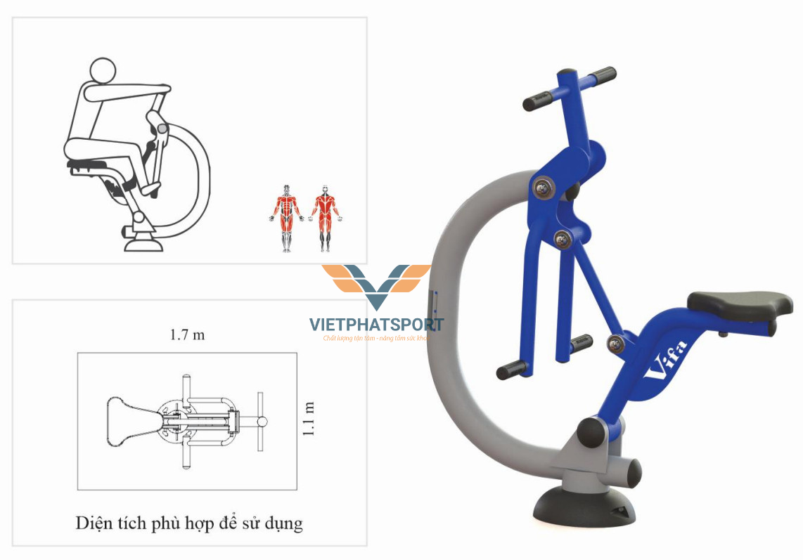 Máy Tập Toàn Thân Ngoài Trời