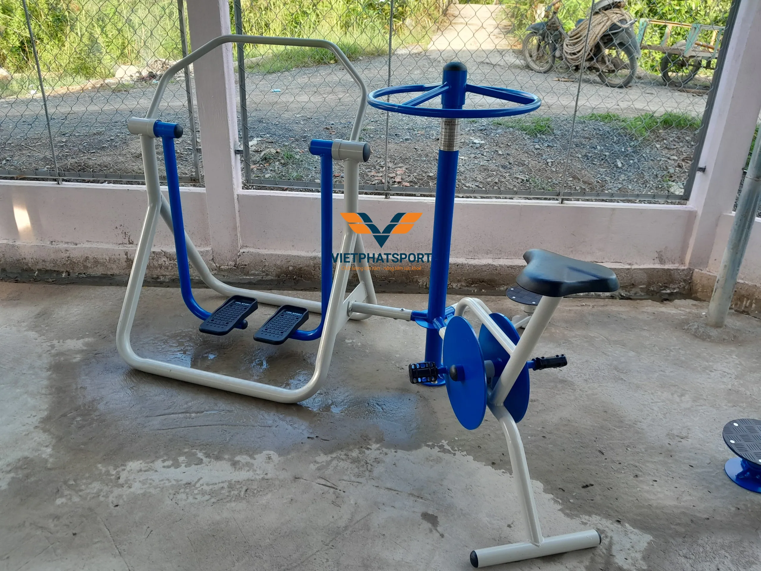 Cụm Xe Đạp, Đi Bộ, Xoay Eo