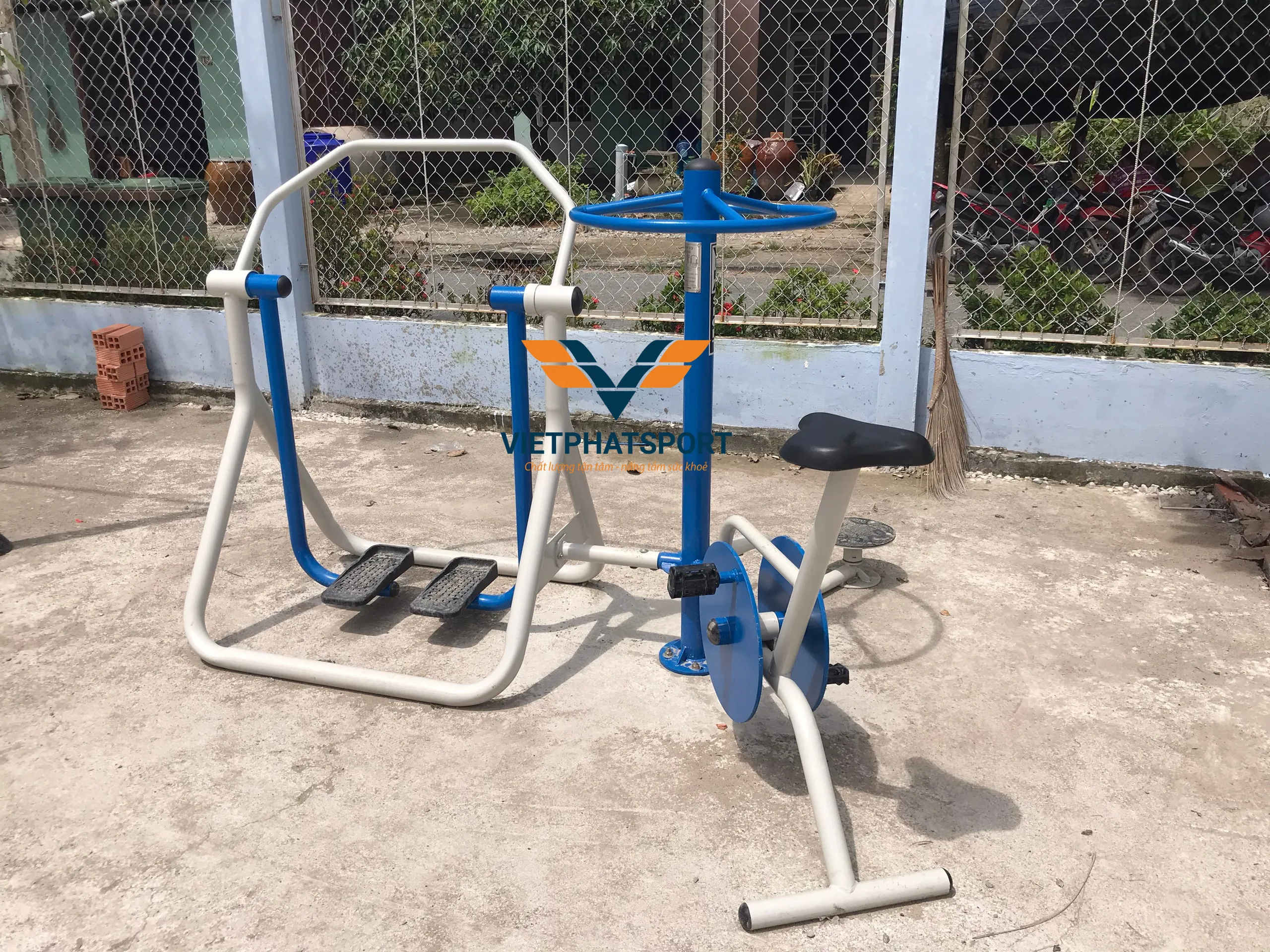 Cụm Xe Đạp, Đi Bộ, Xoay Eo