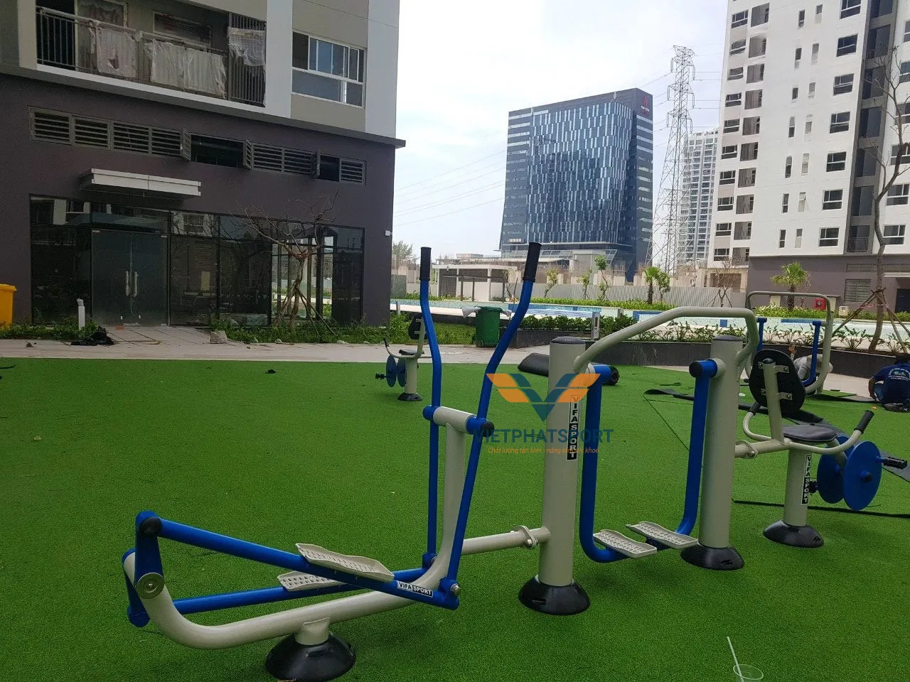 Cụm Tập Toàn Thân, Đi Bộ Lắc Tay, Đạp xe 