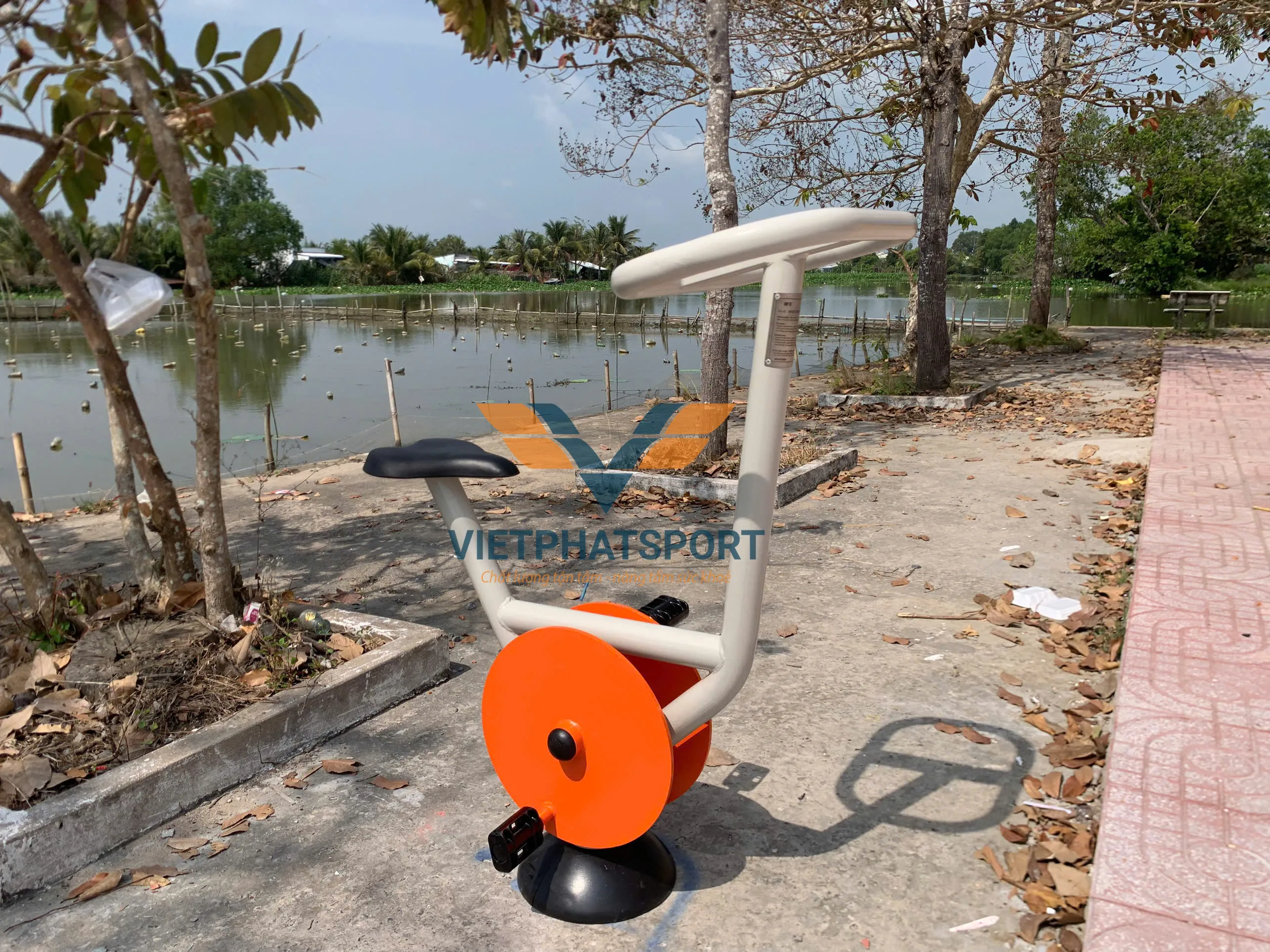 Máy Đạp Xe Ngồi Trời Cho Công Viên 