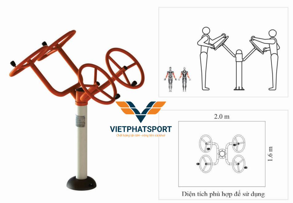 Máy Tay Vai Đôi Ngoài Trời 