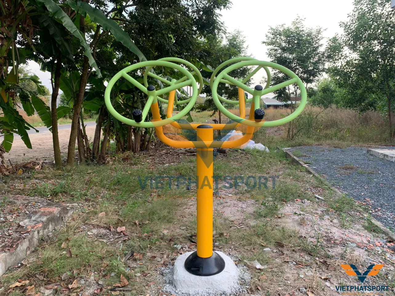 Máy Tập Tay Vai Đôi Giá Rẻ Ngoài Trời 