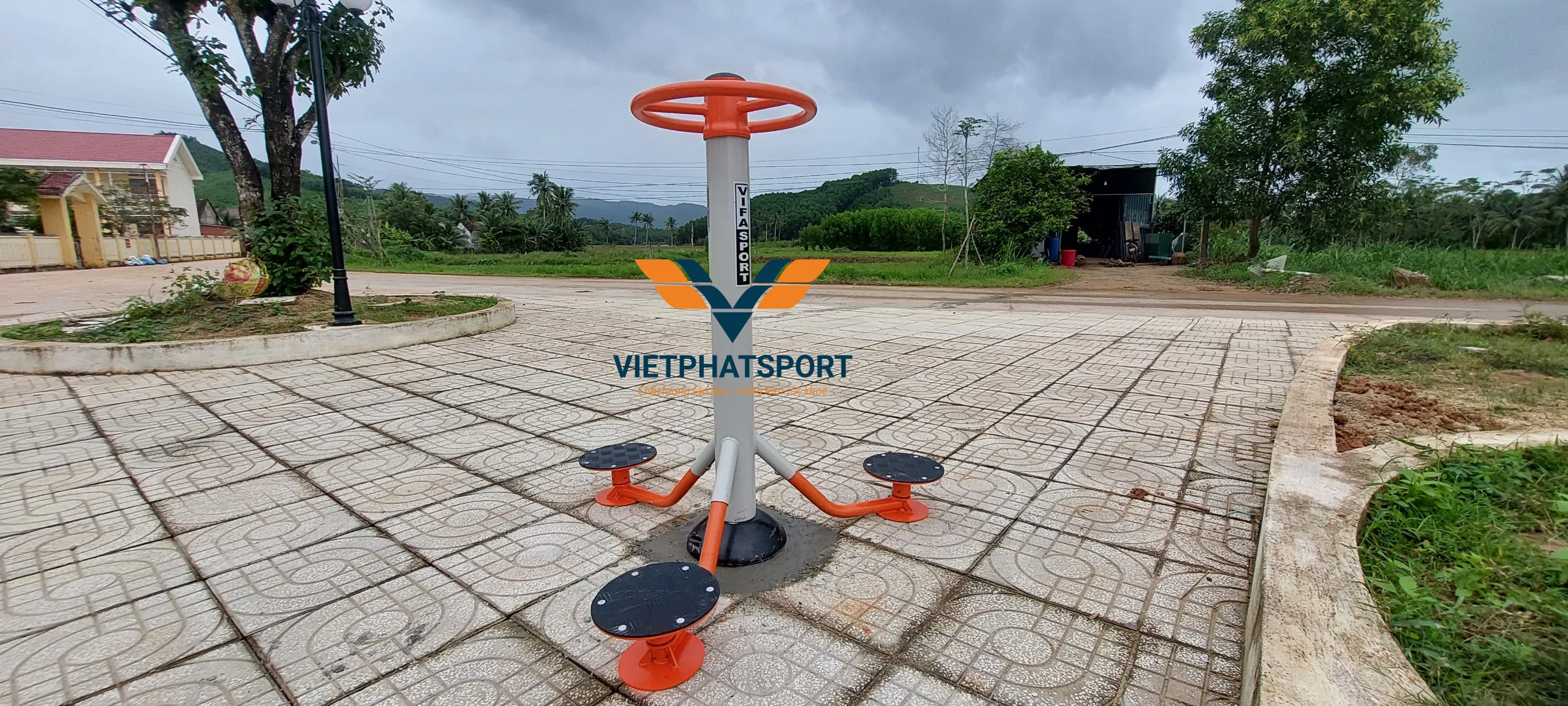 Máy Tập Xoay Eo Ngoài Trời 