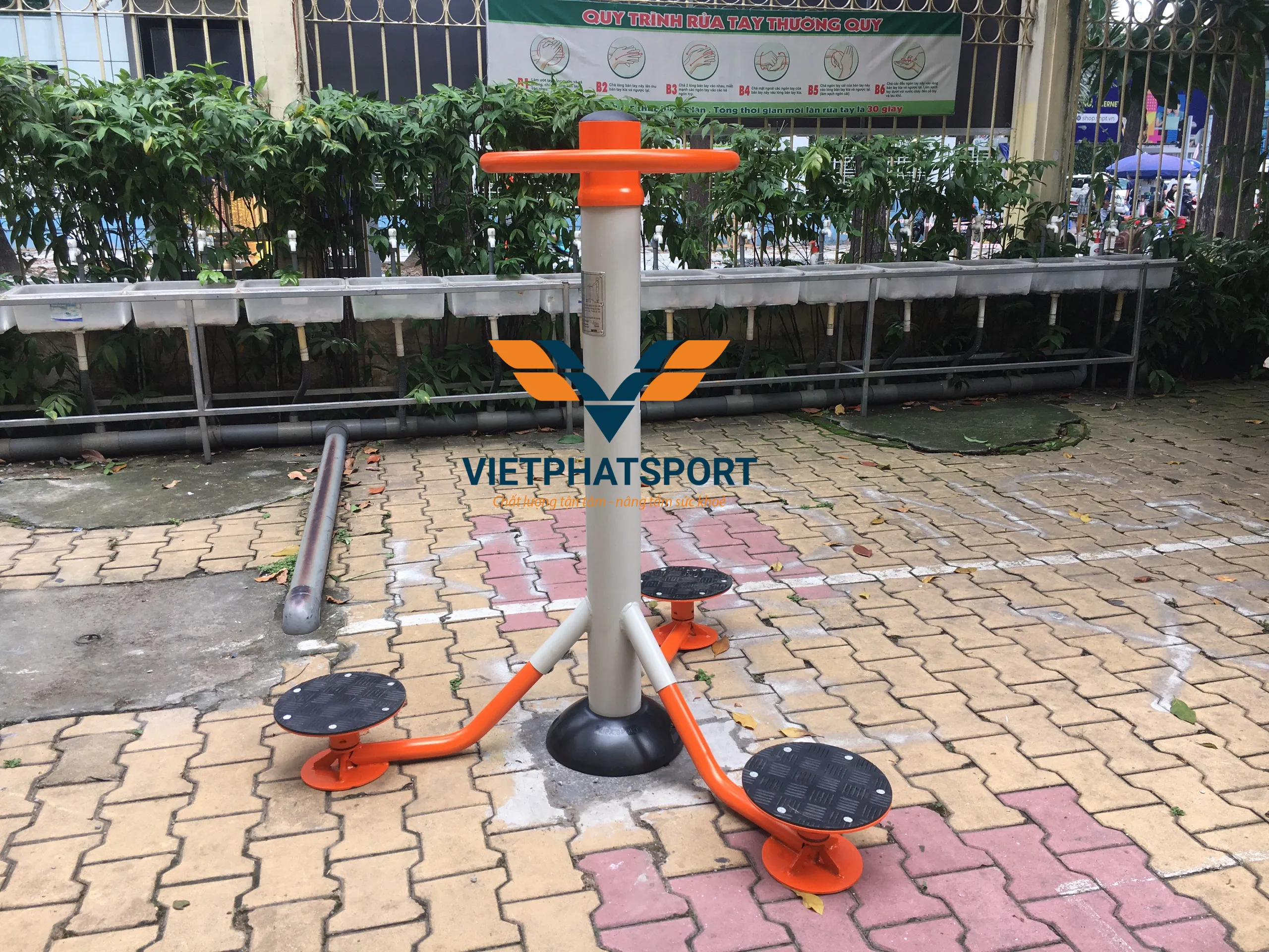 Máy Tập Xoay Eo Ngoài Trời 