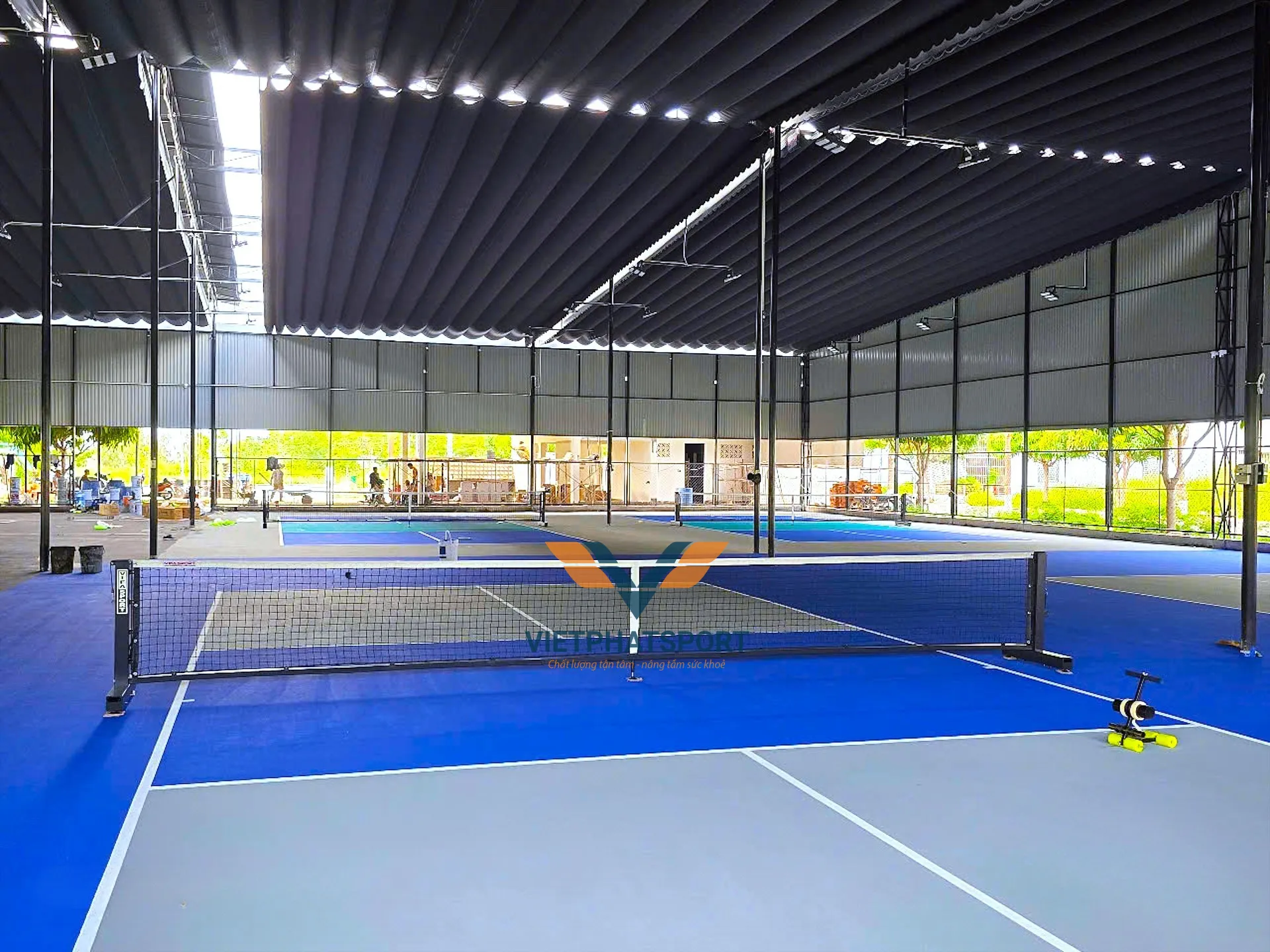 Trụ Pickleball Di Động Thi Đấu