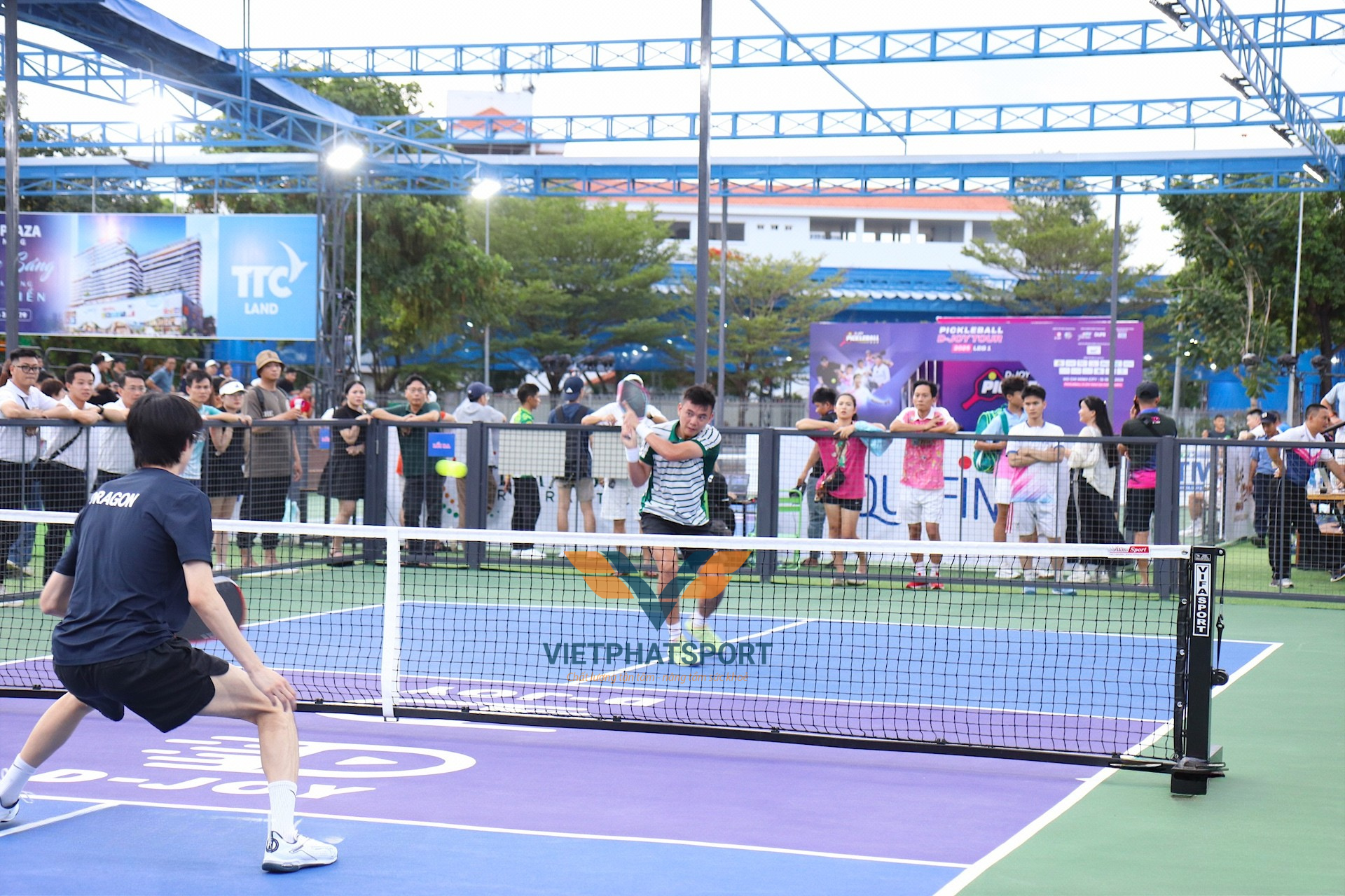 Trụ Pickleball Di Động Thi Đấu