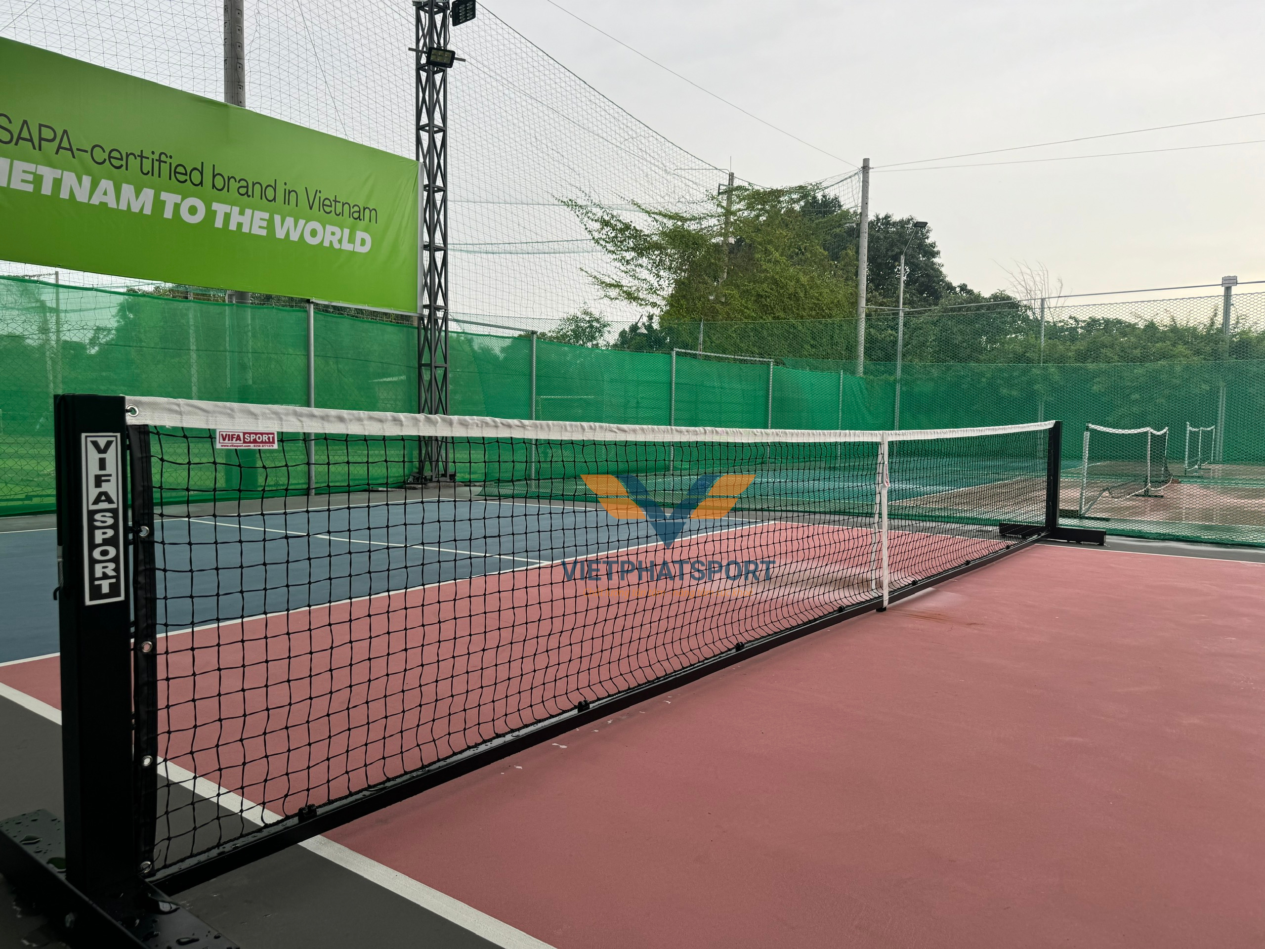Trụ Pickleball Di Động Thi Đấu