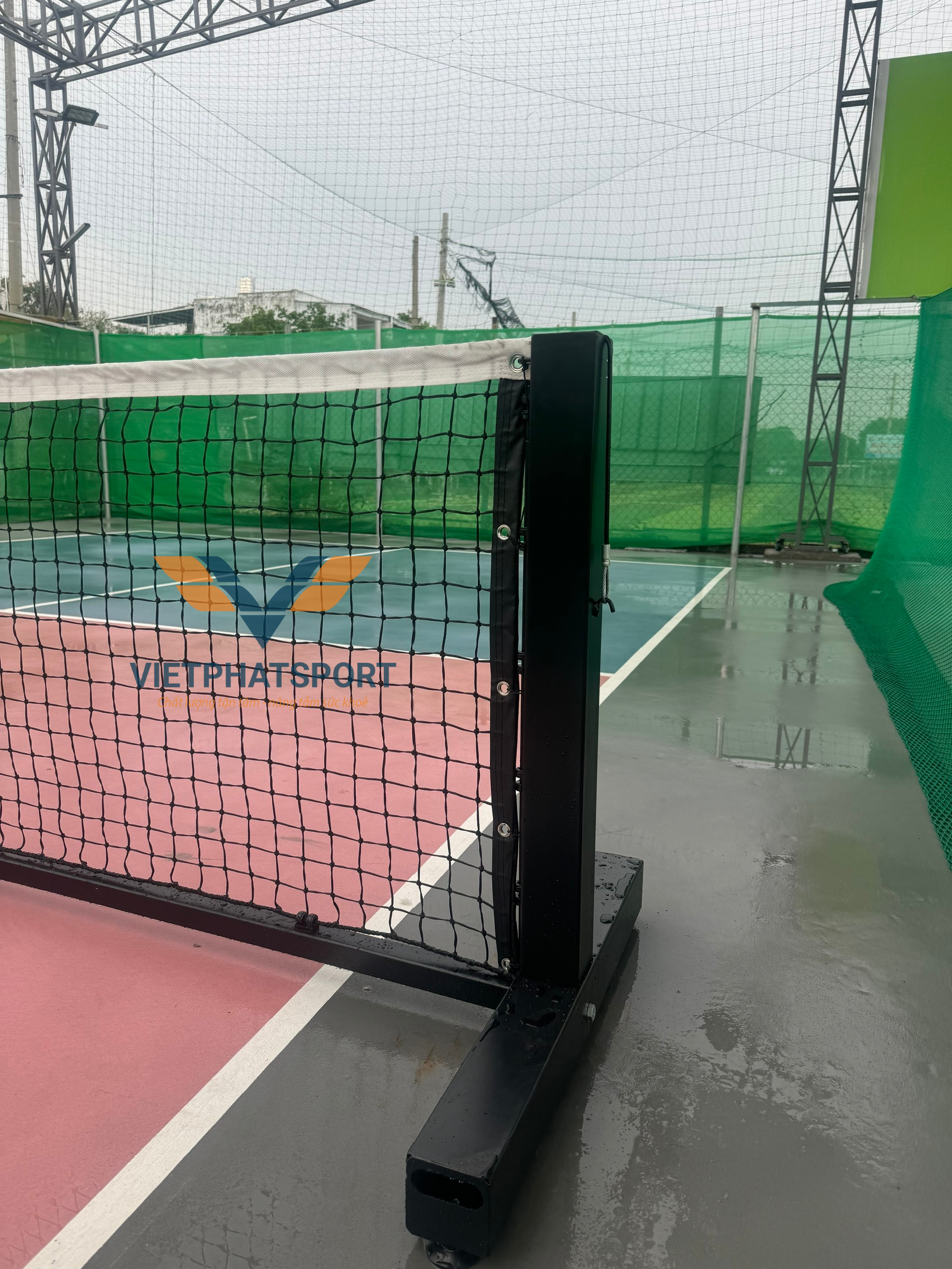 Trụ Pickleball Di Động Thi Đấu