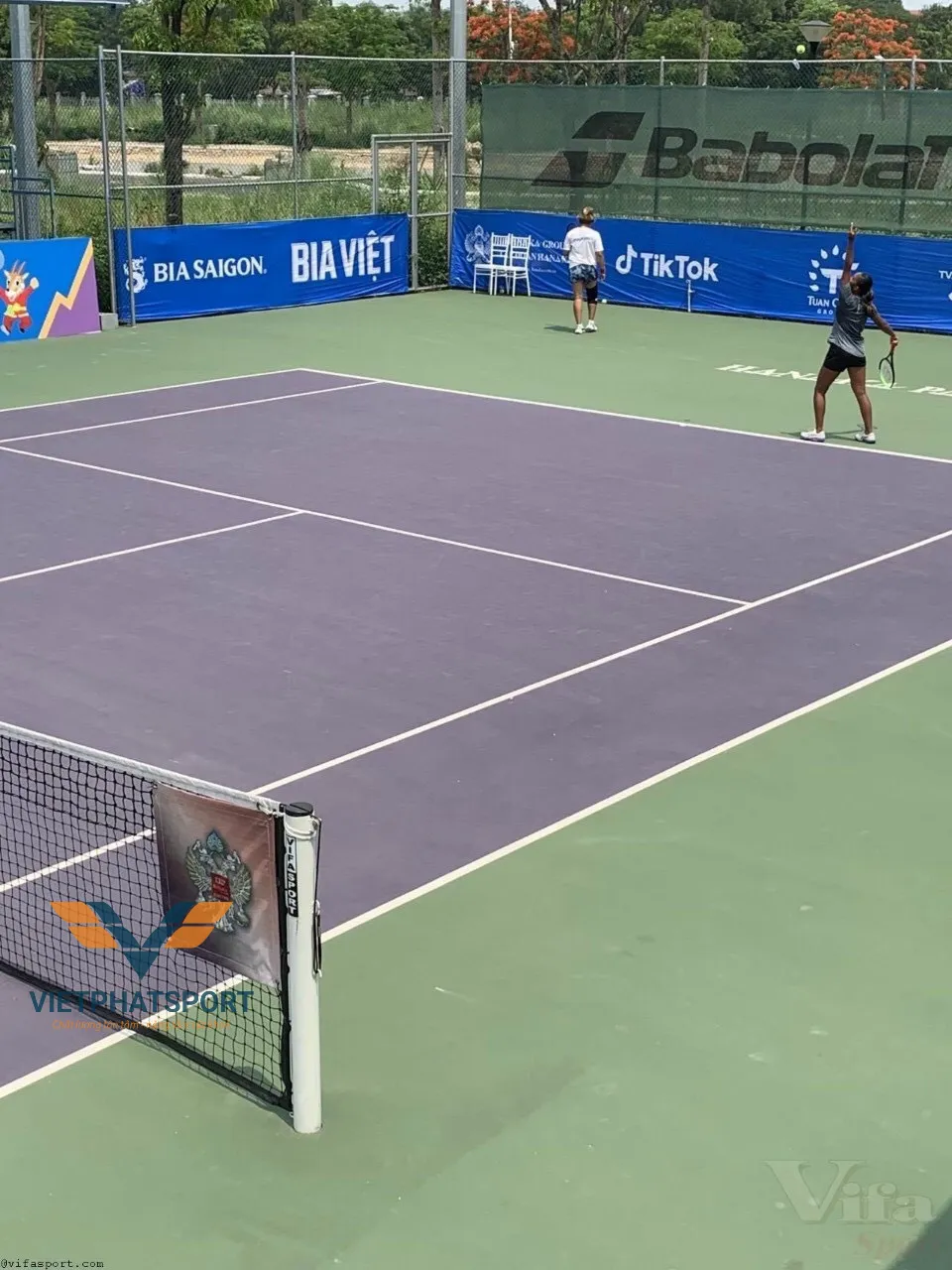Trụ Tennis Thi Đấu Cố Định