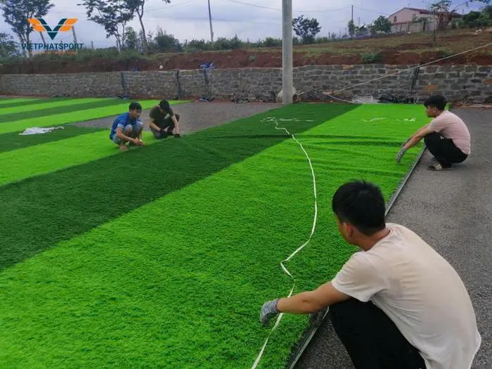 Thi Công Sân Bóng 5 Người, 7 Người