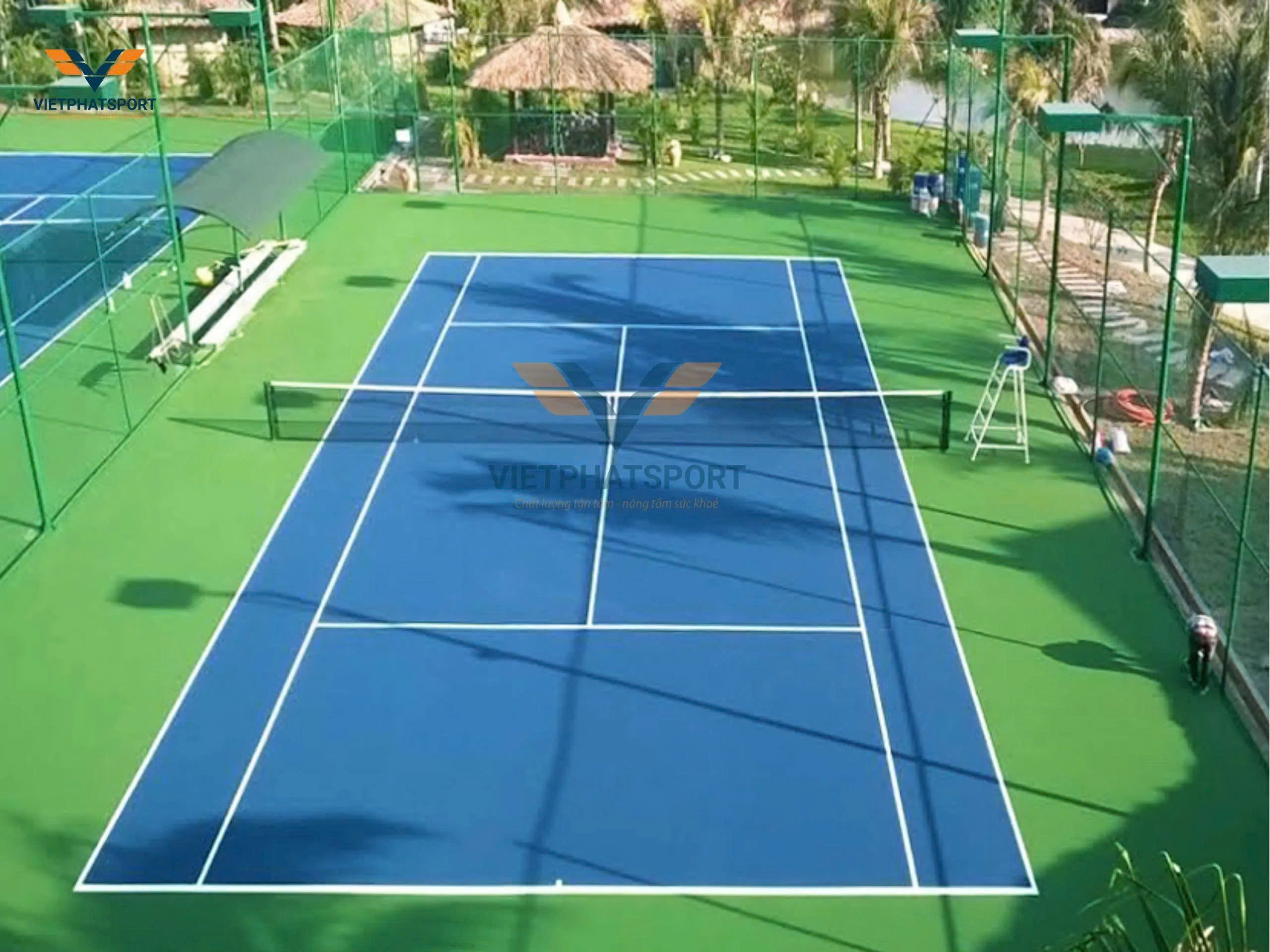 Chi Phí Thi Công Sân Tennis Bao Nhiêu Tiền?