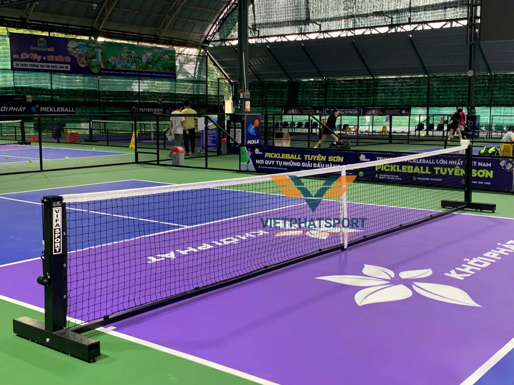 Kích Thước Chuẩn Của 1 Sân Pickleball Thi Đấu là bao nhiêu?