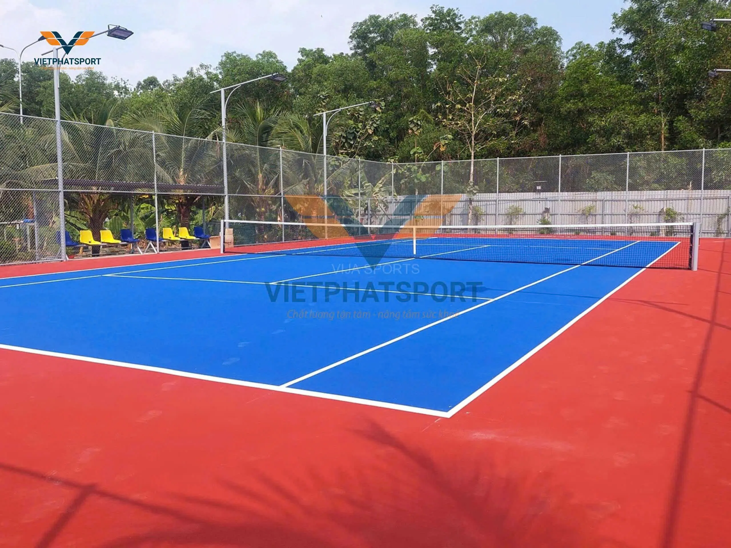 Thi Công Sân Pickleball Đạt Chuẩn