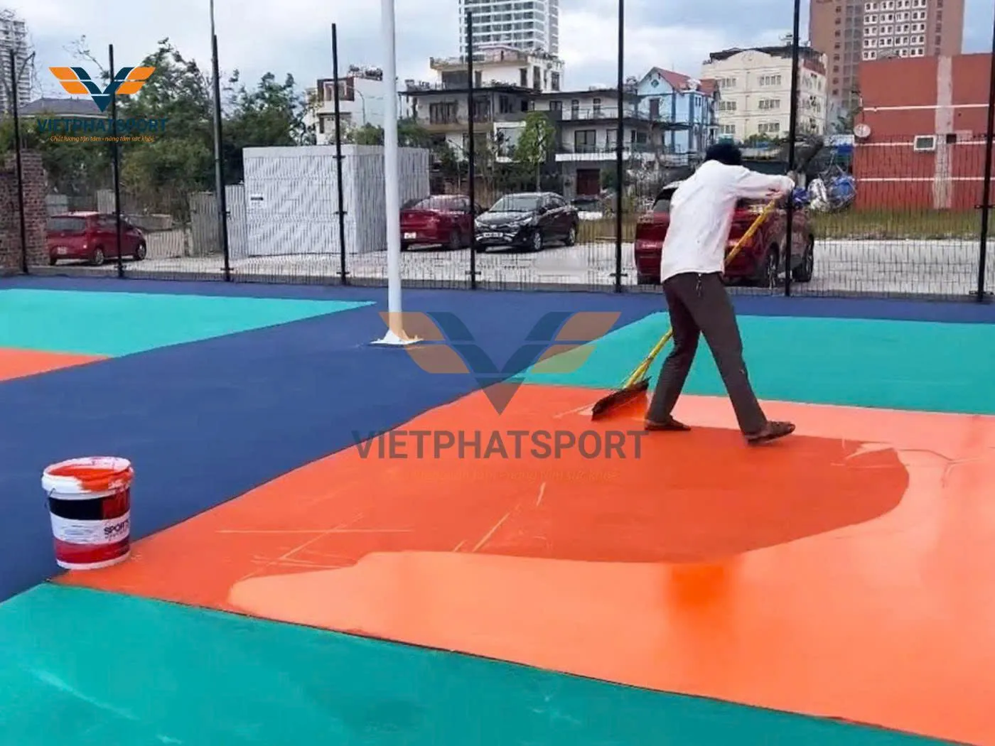 Thi Công Sân Pickleball Đạt Chuẩn