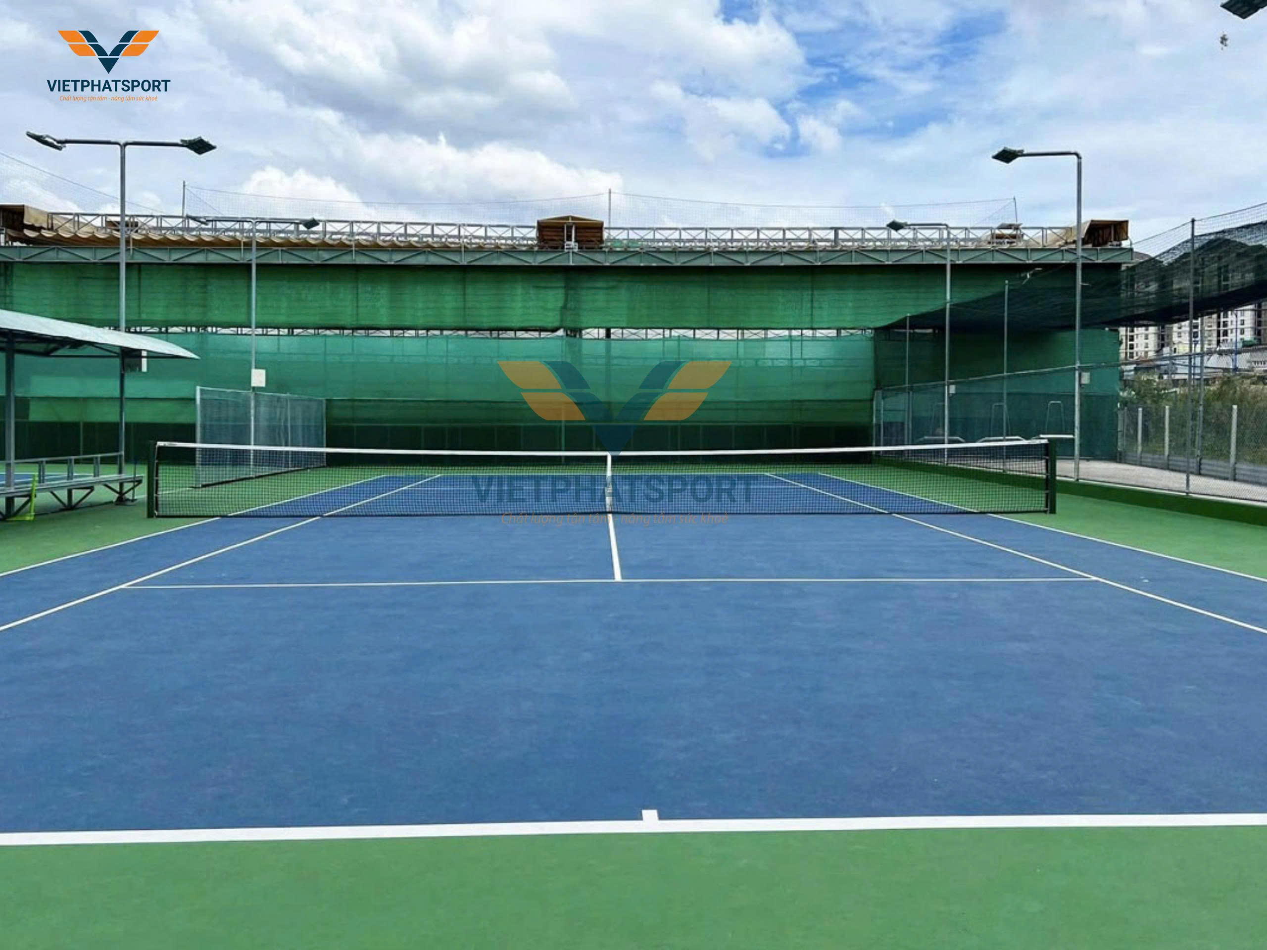 Thi Công Sân Tennis Đạt Chuẩn 
