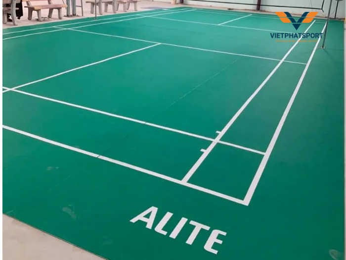 Thi Công Thảm Sân Cầu Lông Cần Lưu Ý Những Gì?