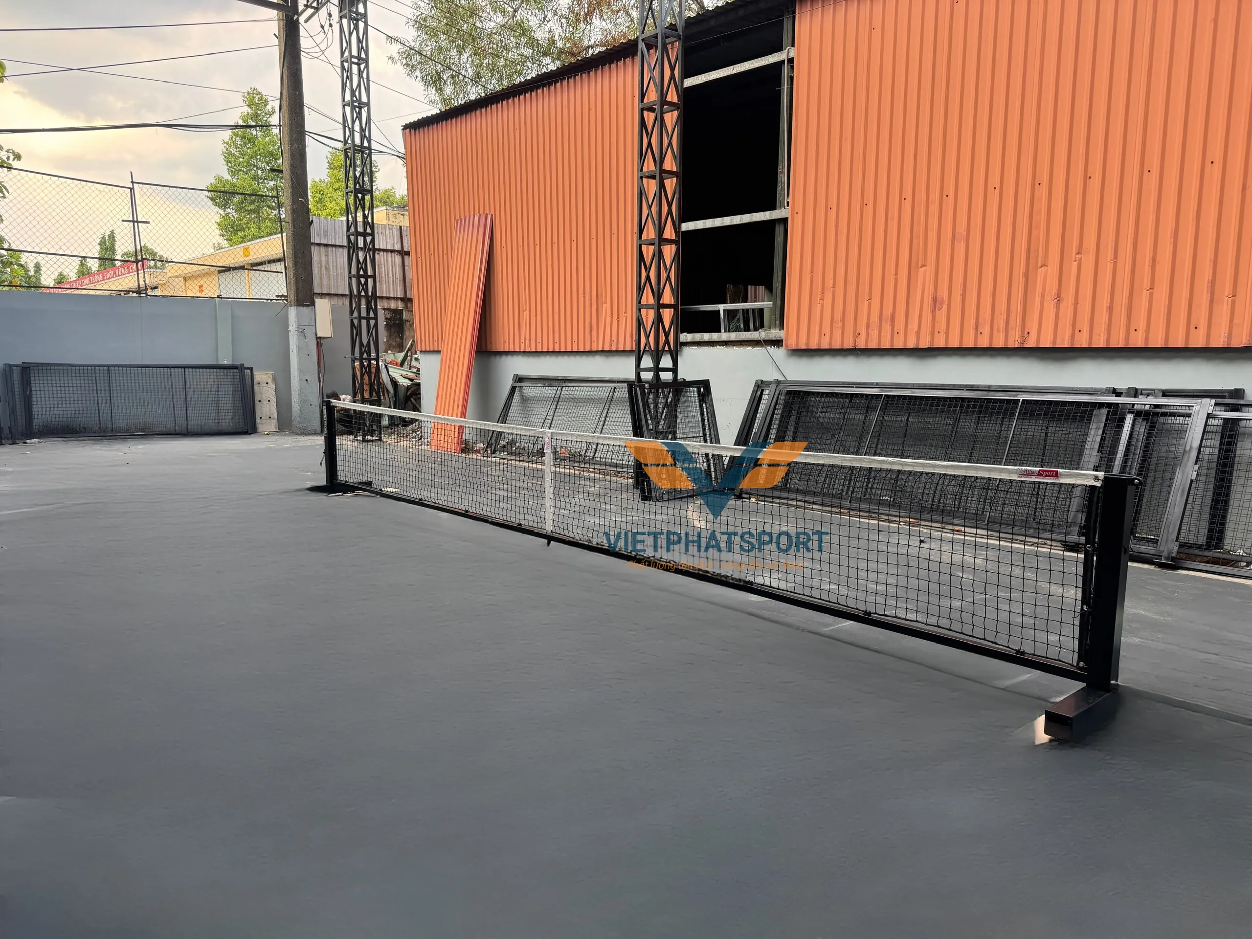 Tư Vấn Lắp Đặt Trụ Pickleball Di Động