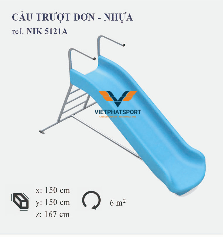 CẦU TRƯỢT ĐƠN - NHỰA NIK5121A