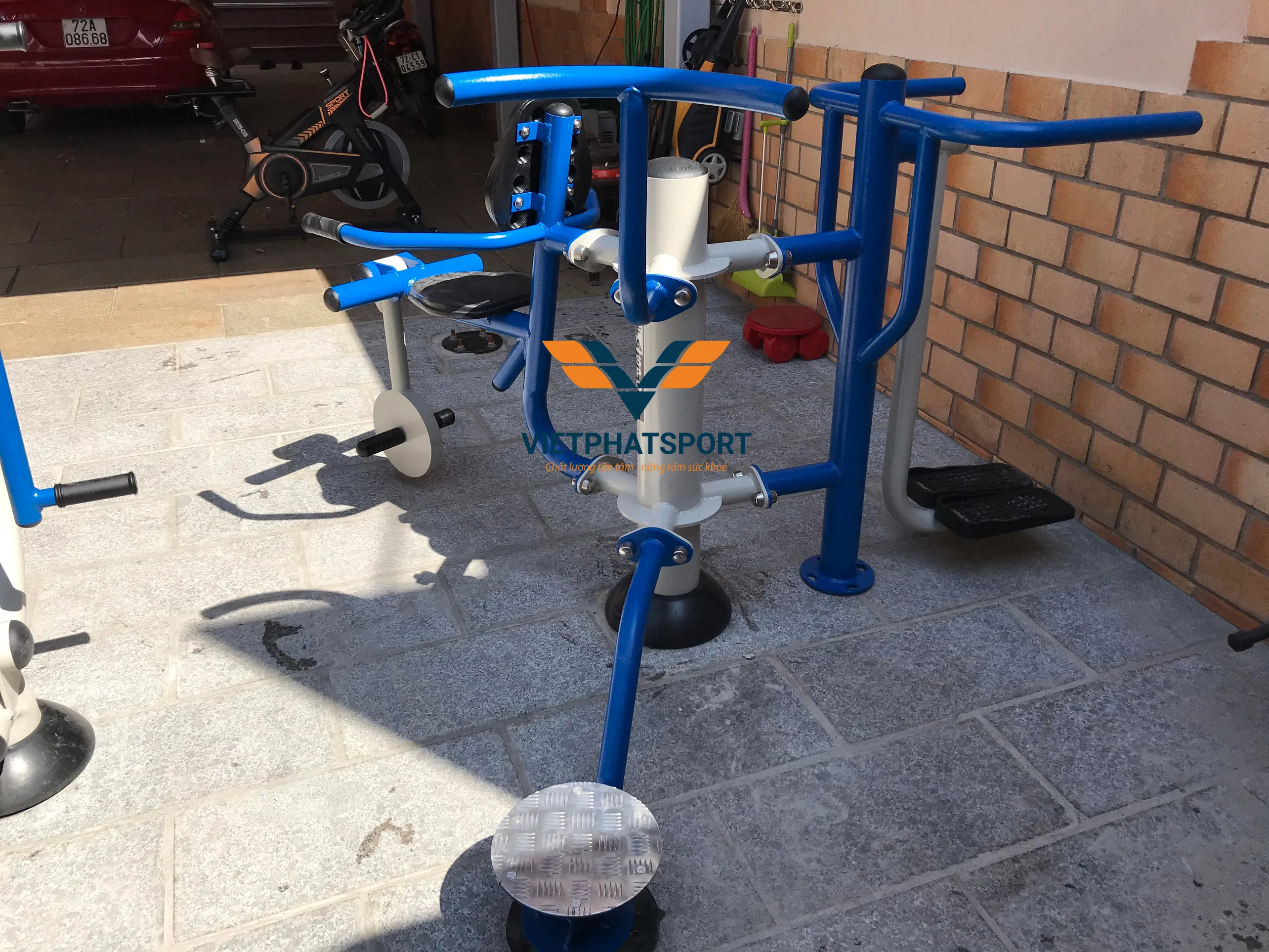 CỤM ĐẠP CHÂN - LƯNG EO - ĐÁ ĐÙI