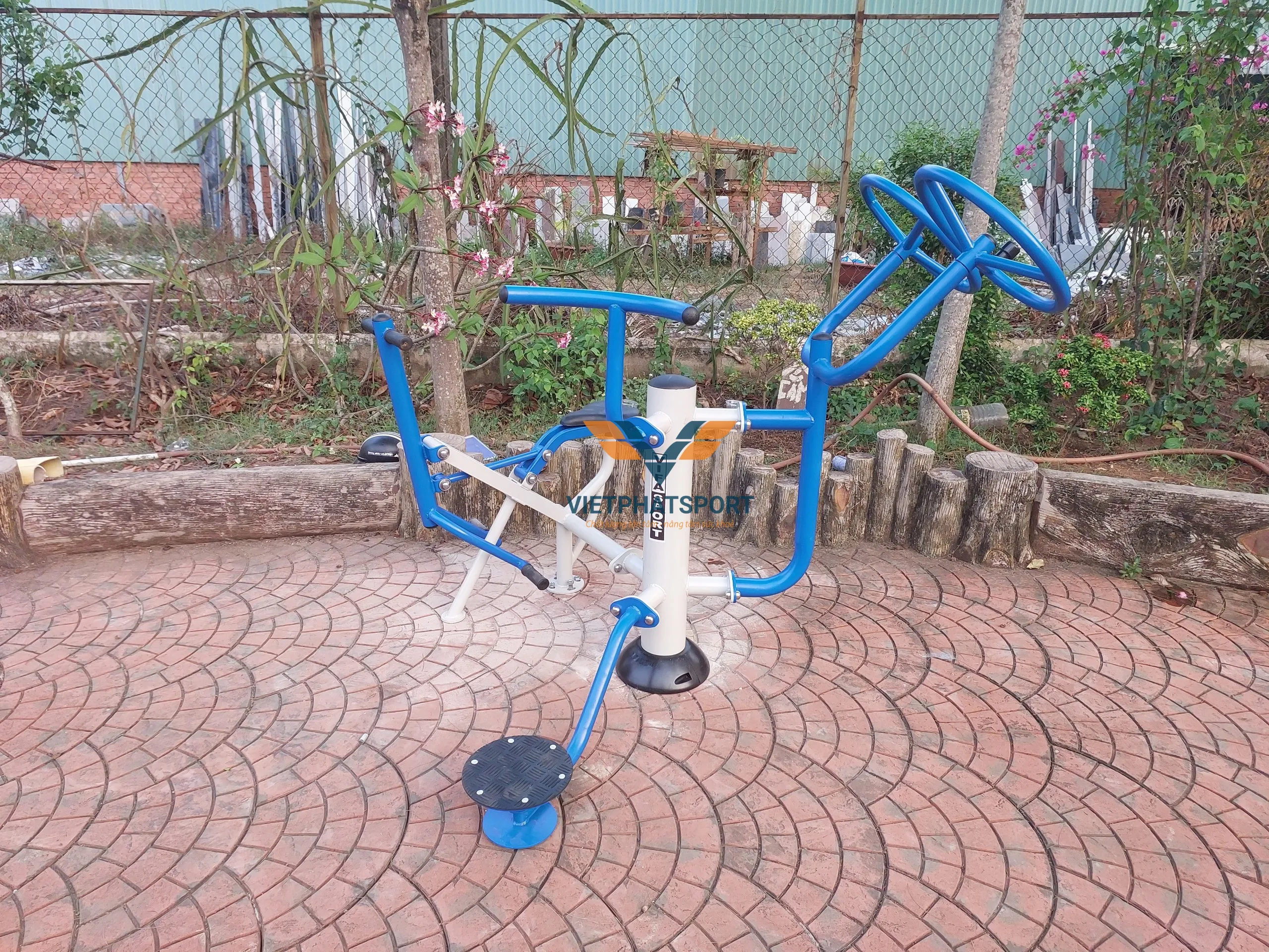 CỤM ĐẠP XE - XOAY EO - TAY VAI