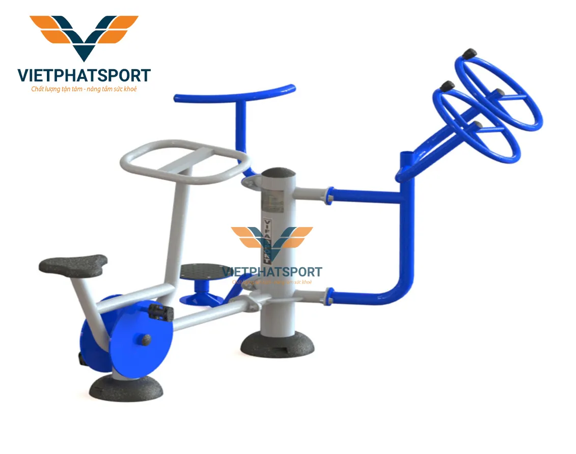 CỤM ĐẠP XE - XOAY EO - TAY VAI