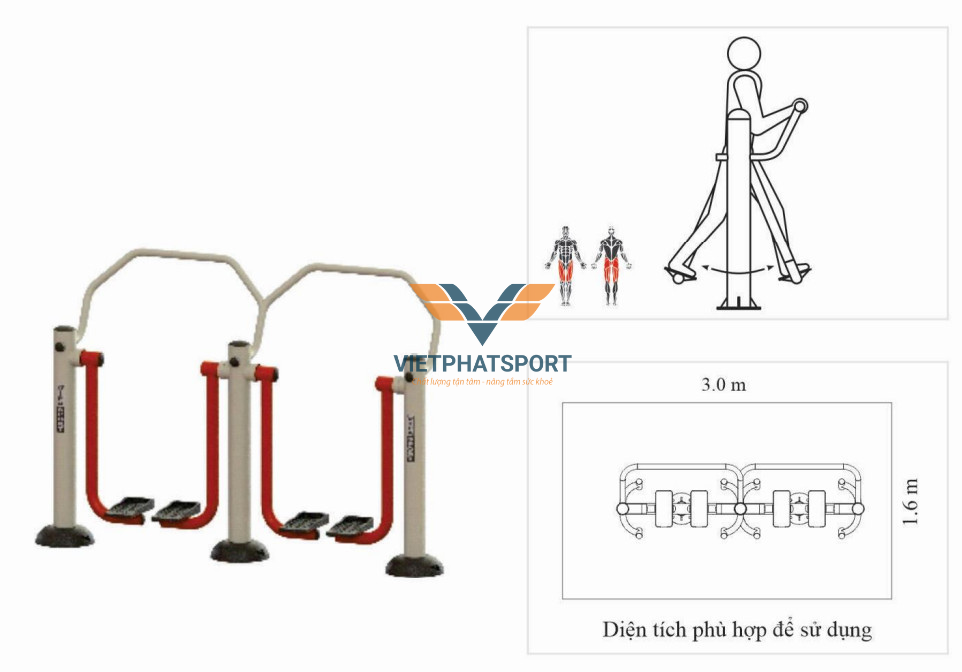 CỤM ĐI BỘ TRÊN KHÔNG ĐÔI CAM