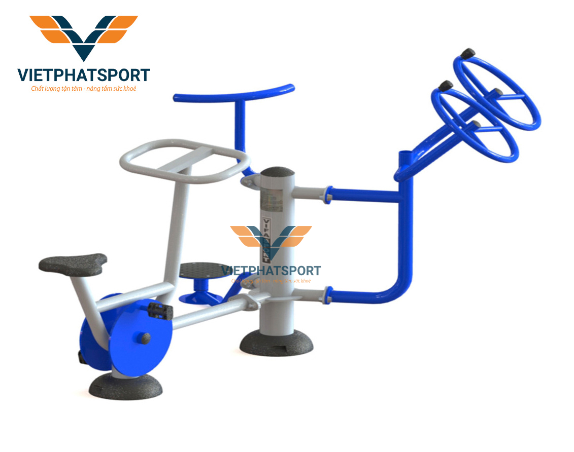 CỤM ĐẠP XE - XOAY EO - TAY VAI