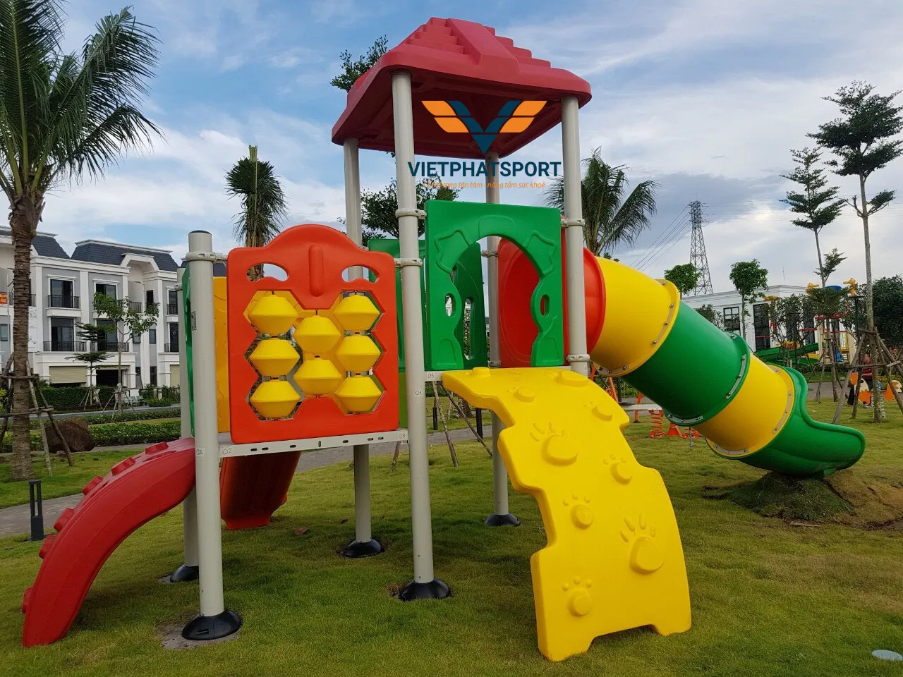 CỤM VẬN ĐỘNG CẦU TUỘT ỐNG NHỰA LLDPE NIK124060M