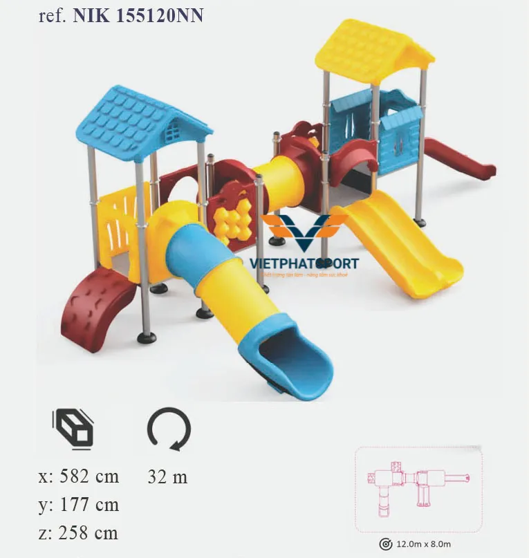 CỤM VẬN ĐỘNG LIÊN HOÀN LLDPE NIK155120NN