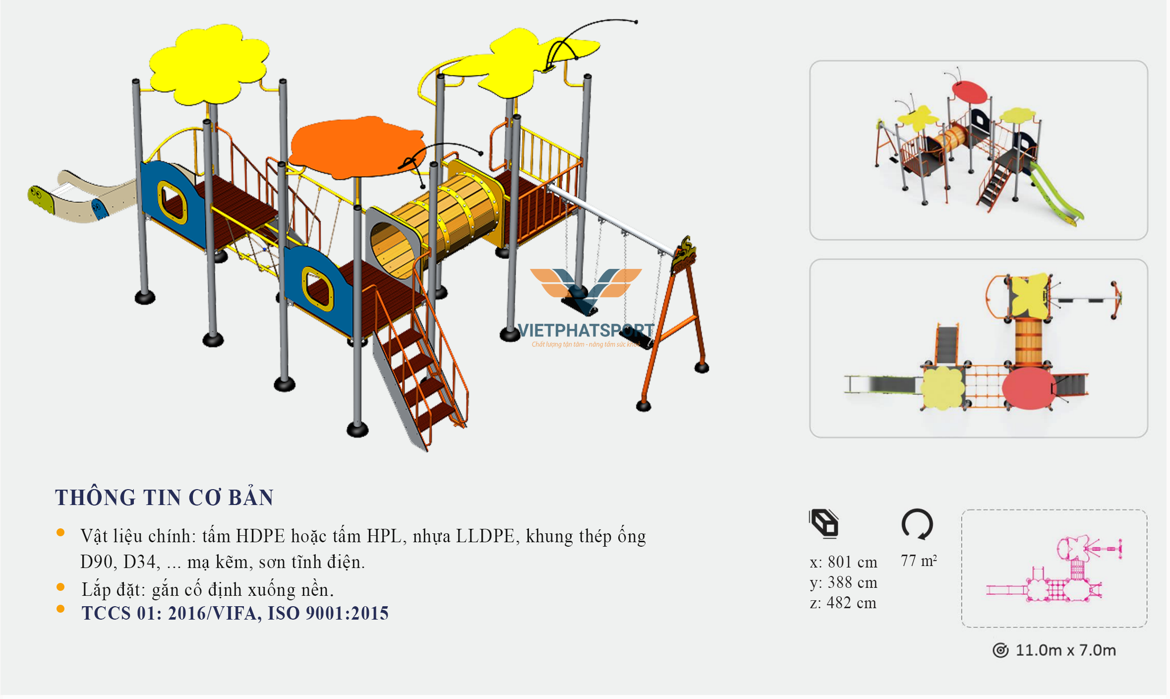 CỤM VẬN ĐỘNG LIÊN HOÀN 3 MÁI CHE NIK705311