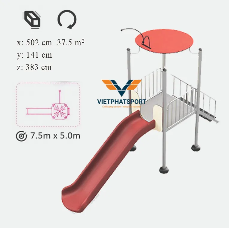 NHÀ CHÒI THANG LEO, CẦU TRƯỢT NIK731146-1