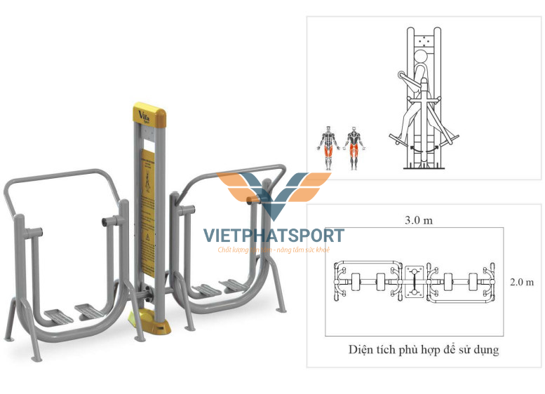DỤNG CỤ ĐI BỘ TRÊN KHÔNG 712422